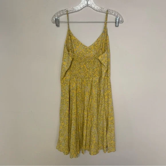 GAP Sunlit Yellow Floral Mini Dress - Picture 2 of 7
